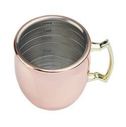 Jigger miarka barmańka mini julep kubek miedziany 10-50ml