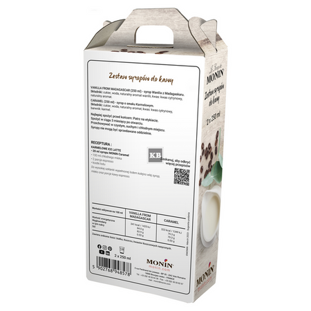 Zestaw syropów do kawy 2 Monin Coffee Set 2x250ml