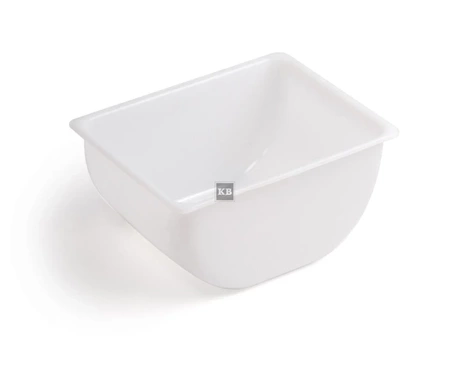 Zapasowa wkładka, pojemnik do dystrybutora na owoce/przyprawy biały duży