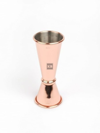 Jigger japońska miarka barmańska kolor miedziany Copper 25/50ml
