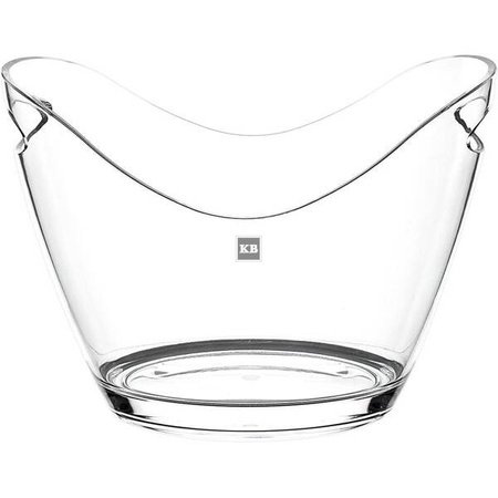 Wiaderko cooler do lodu akrylowy mały bezbarwny