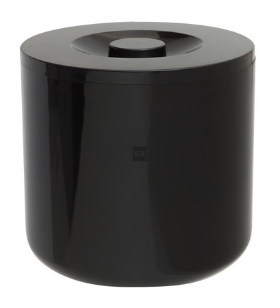 Pojemnik na lód - plastikowy 2,5L czarny