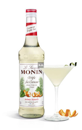 Syrop Skórka Pomarańczy Monin - Curacao Triple Sec 0,7L
