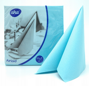 Serwetki bankietowe Airlaid 20x20 1 warstwowe 50szt niebieskie