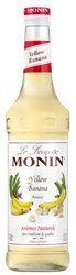 Syrop Żółty Banan Monin - Yellow Banana 0,7L