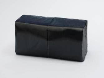 Serwetki 2 warstwowe 12cm x12cm 200szt czarne