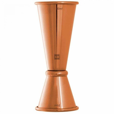 Jigger japońska miarka barmańska kolor miedziany Copper 25/50ml