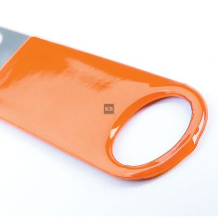 Otwieracz do butelek gumowany pomarańczowy