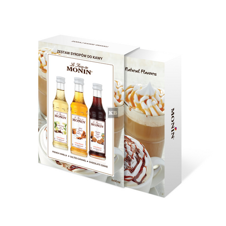 Zestaw syropów Monin- Coffee Set 3x50ml