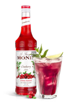 Syrop Żurawinowy Monin - Cranberry 0,7L
