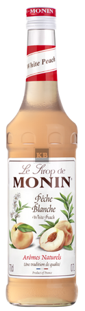 Syrop Biała Brzoskwinia Monin - White Peach 0,7L