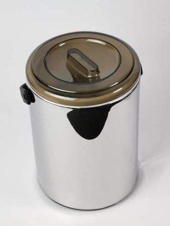 Pojemnik - wiaderko do kostek lodu ze szczypcami 2 l