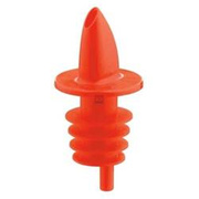 Nalewak plastikowy gumowany, dozownik miękka guma pomarańczowy 