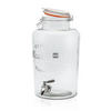 Słój szklany na lemoniady 8L z metalowym  kranikiem	