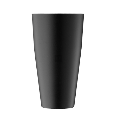 Shaker bostoński czarny- mat + szklanica