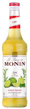 Syrop z Zielonej Limonki Monin - Lime Citron Vert 0,7L